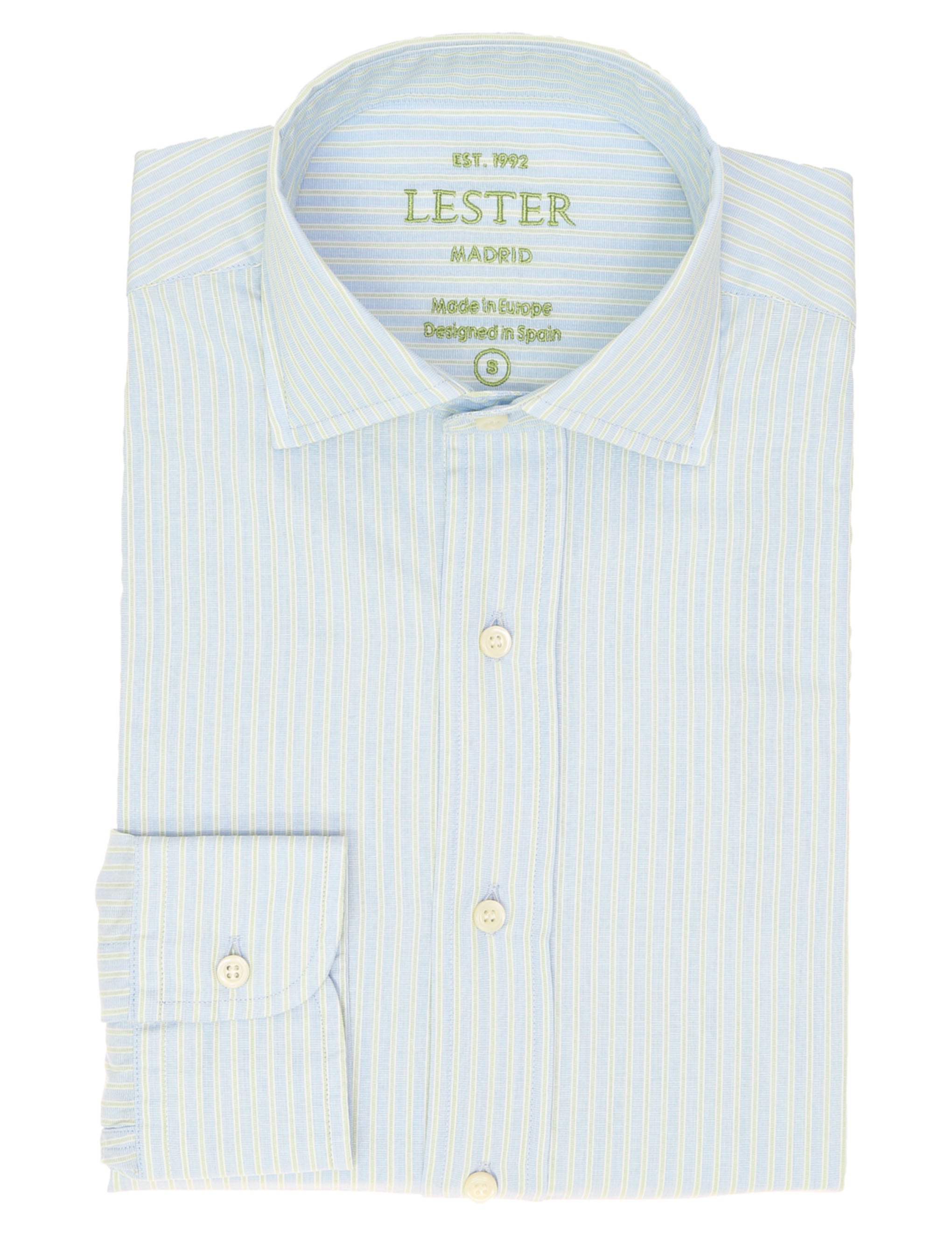 Camisa sport raya fina Azul/verde
