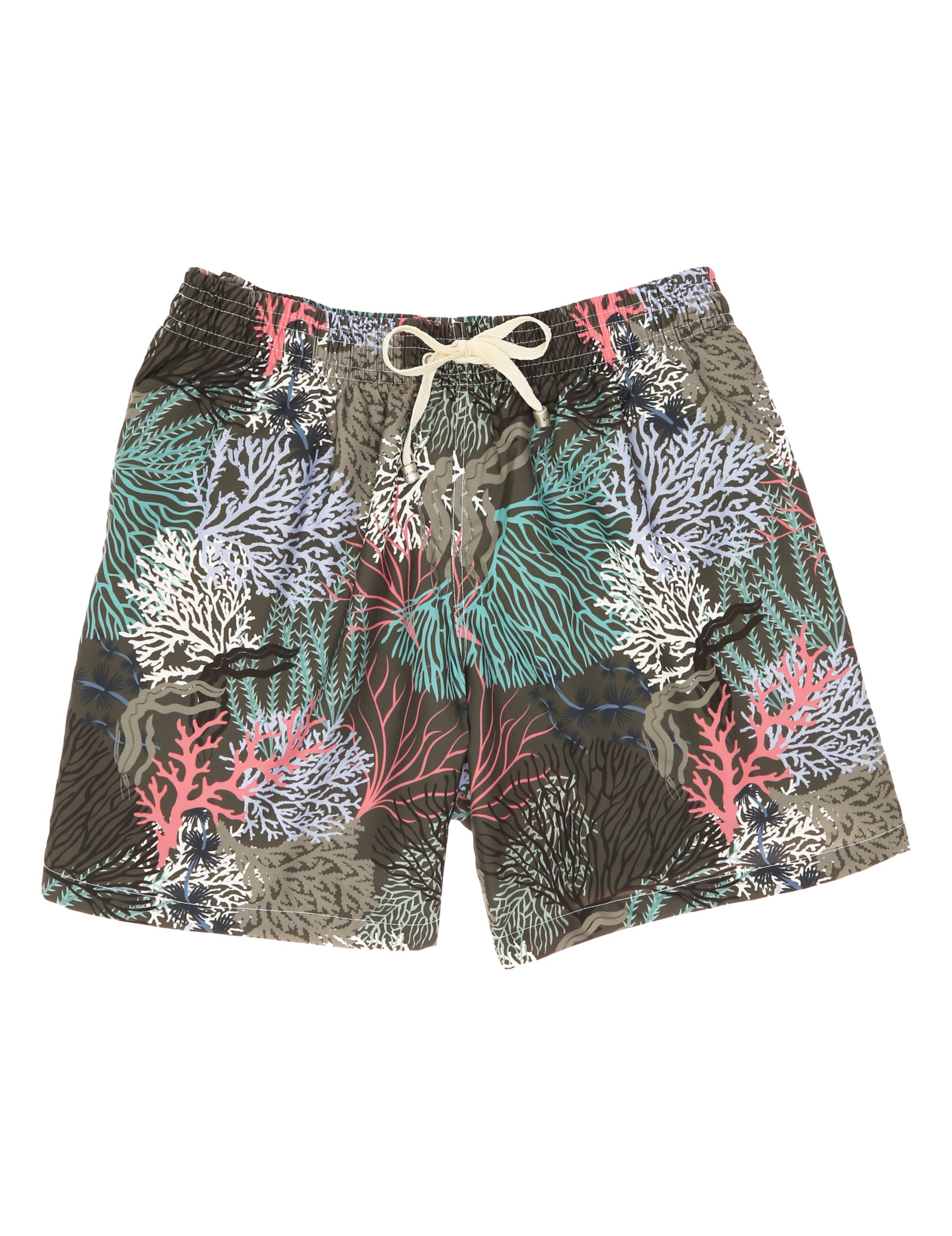Traje de baño corales Verde