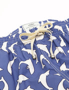 Traje de baño delfines Azul