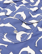 Traje de baño delfines Azul