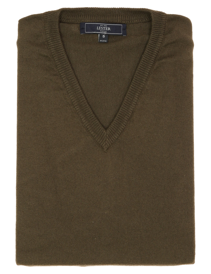 Jersey pico algodón cashmere Verde