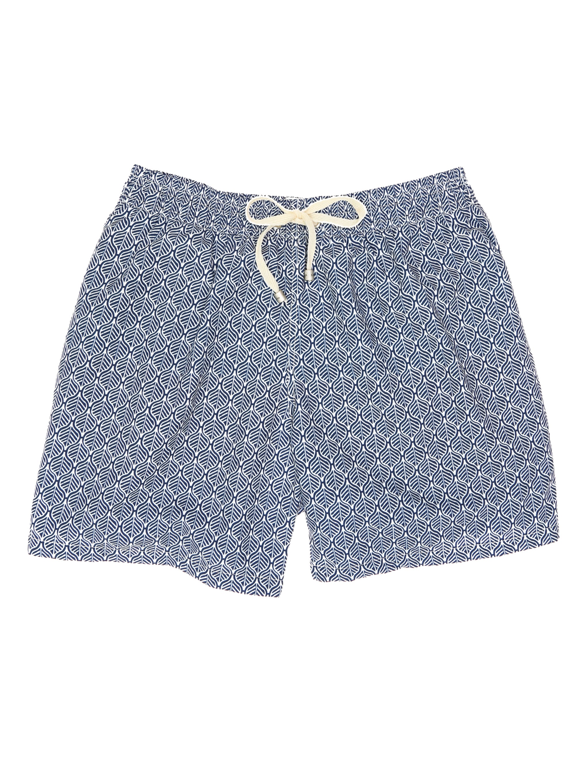 Traje de baño geometrico Azul