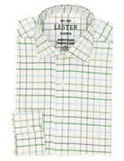 Camisa sport viela cuadro grande Azul/verde