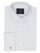 Camisa vestir raya blanca p.d Azul