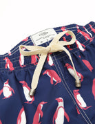 Traje de baño pinguino Azul/rosa