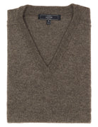 Jersey lana pico Marrón
