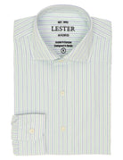 Camisa sport raya bicolor Azul/verde