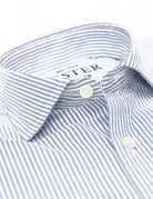 Camisa oxford raya Azul