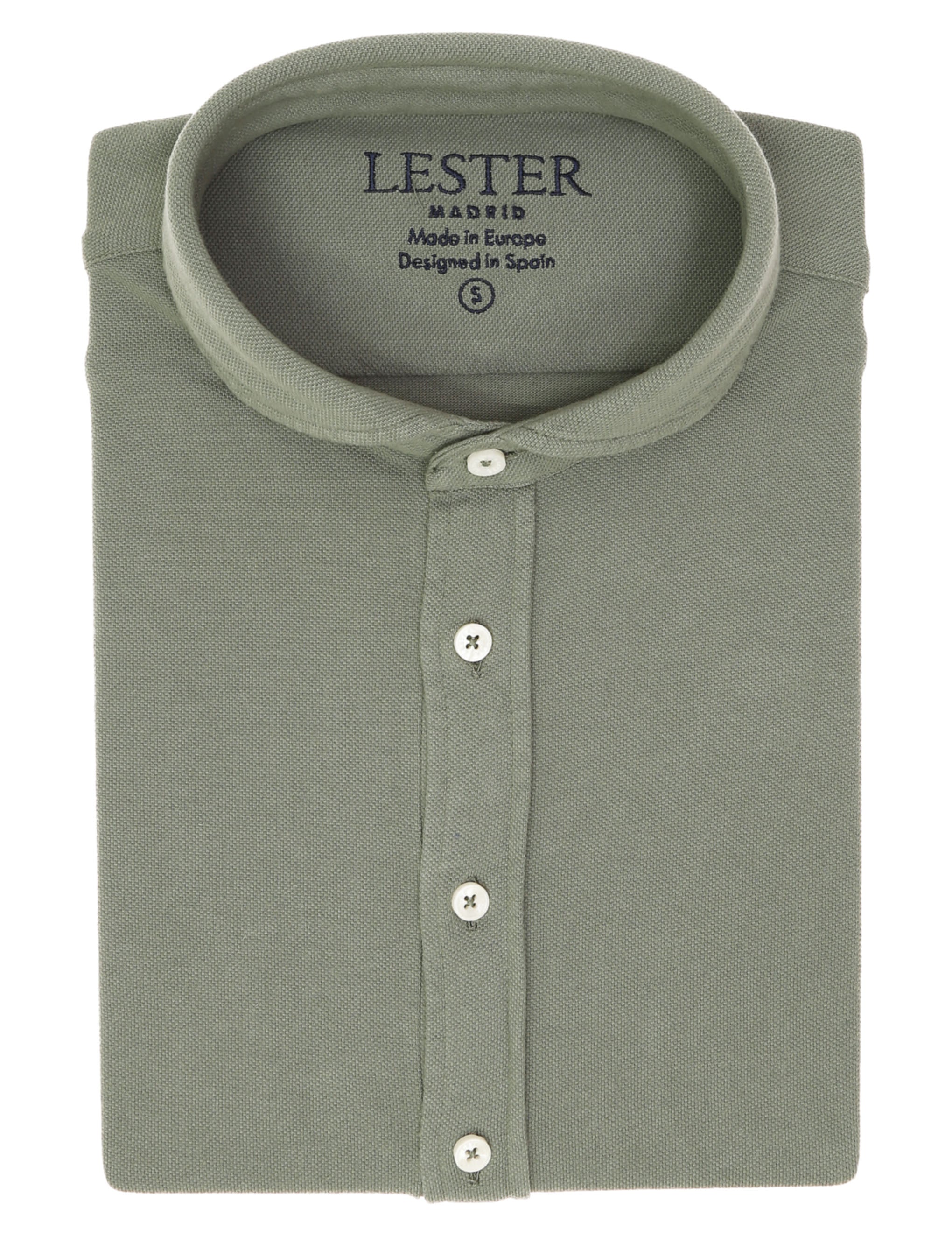 Camisa pique malla Kaki