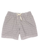 Traje de baño geometrico Gris