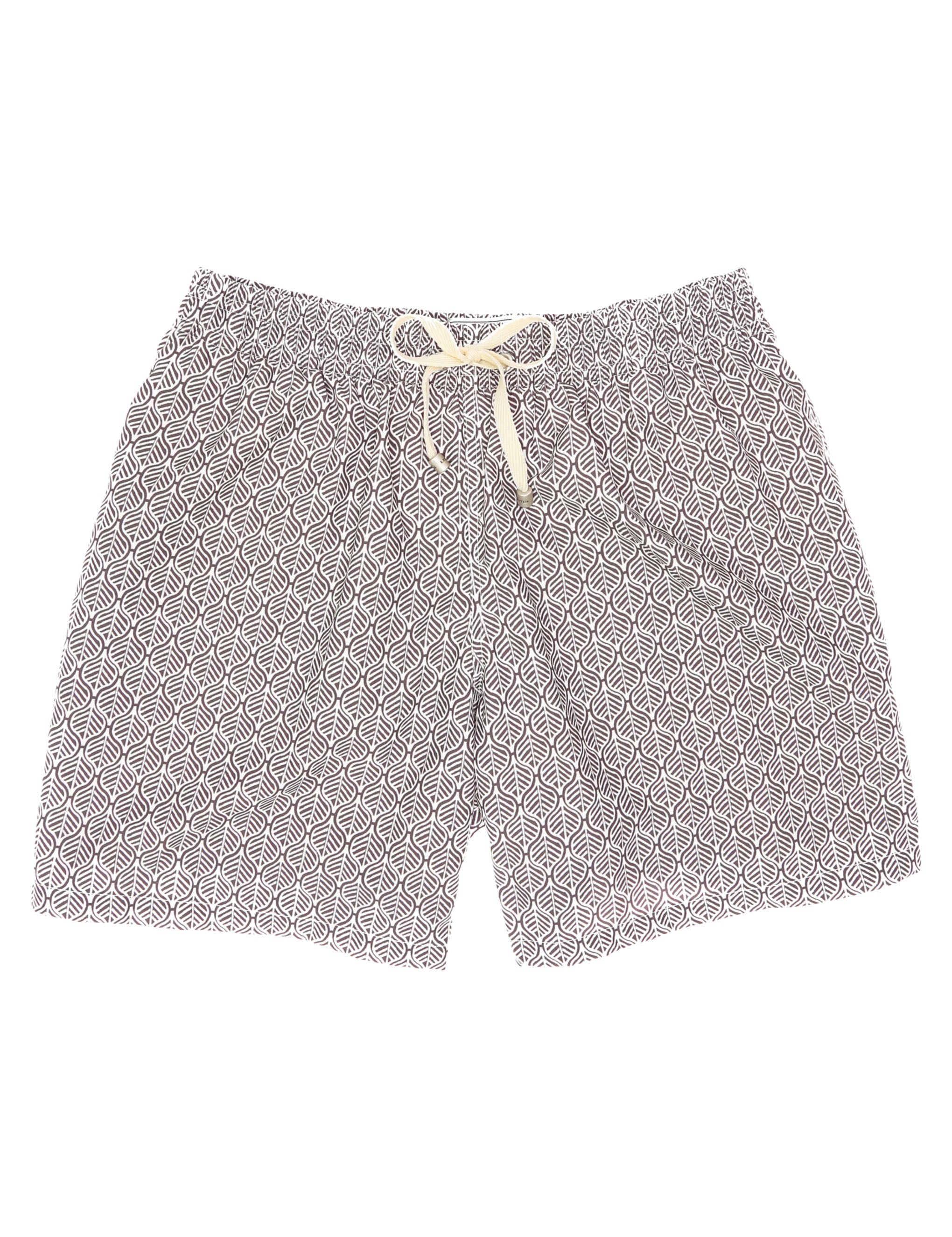 Traje de baño geometrico Gris
