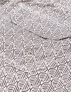 Traje de baño geometrico Gris
