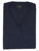 Jersey lana pico Azul oscuro