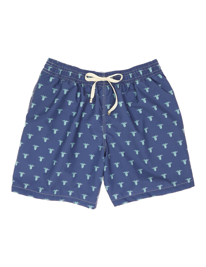 Traje de baño pulpos Azul/verde
