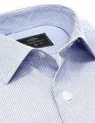 Camisa vestir raya media p.d Azul