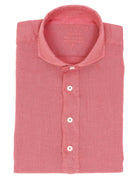 Polera lino Fresa
