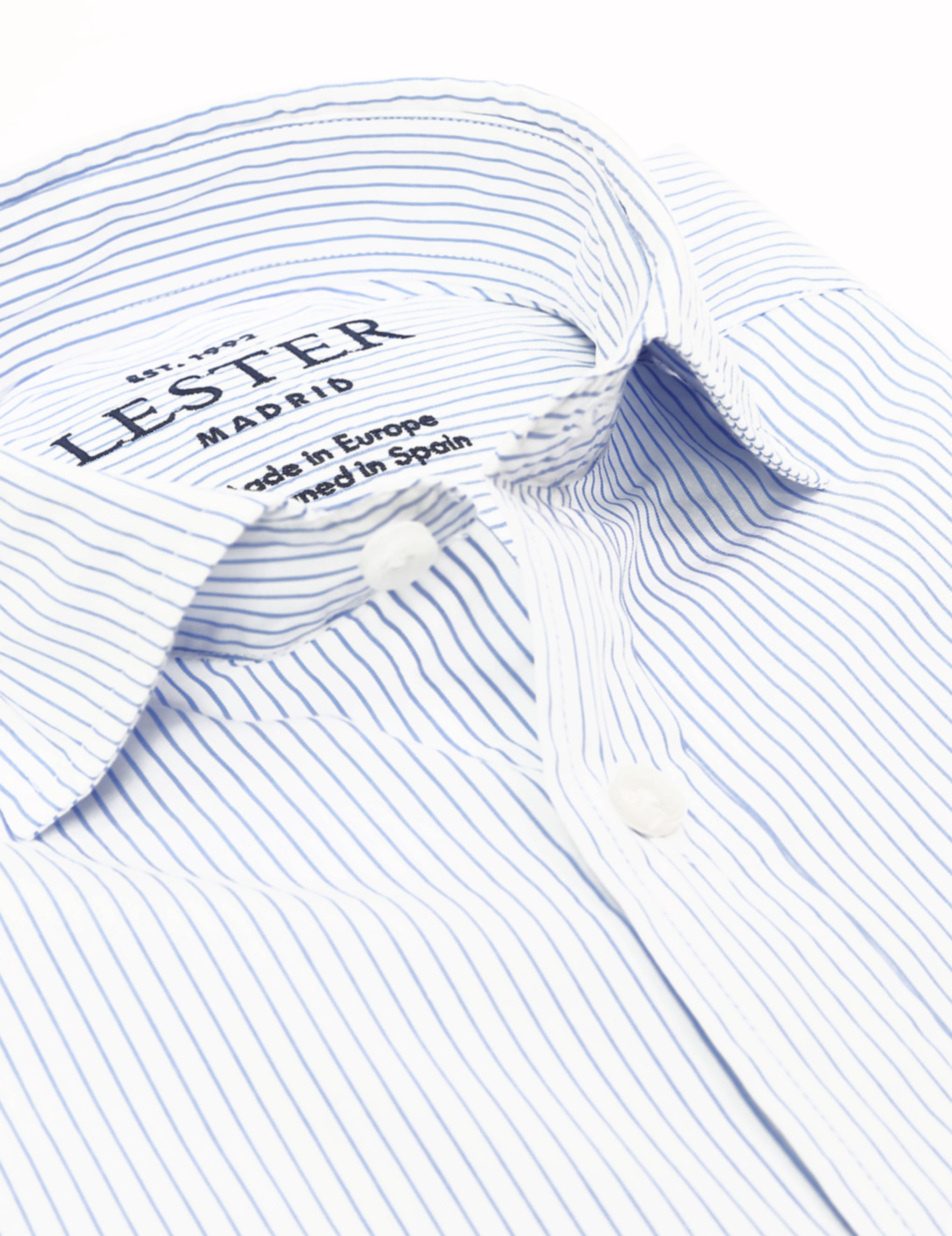 Camisa sport raya ancha Azul