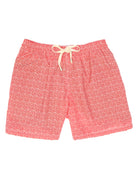 Traje de baño geometrico Rojo