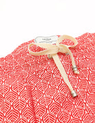 Traje de baño geometrico Rojo