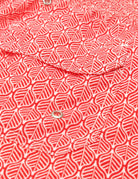 Traje de baño geometrico Rojo
