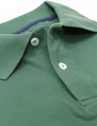 Polo franja lester Verde oscuro