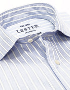 Camisa sport raya borde Azul/azul