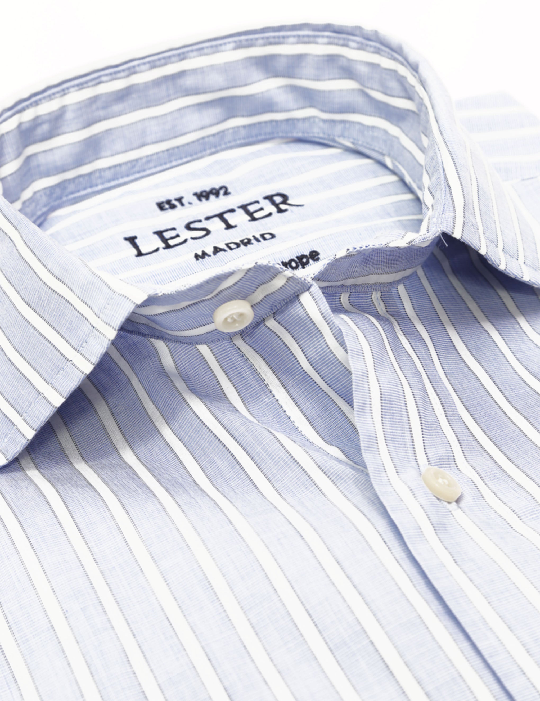 Camisa sport raya borde Azul/azul