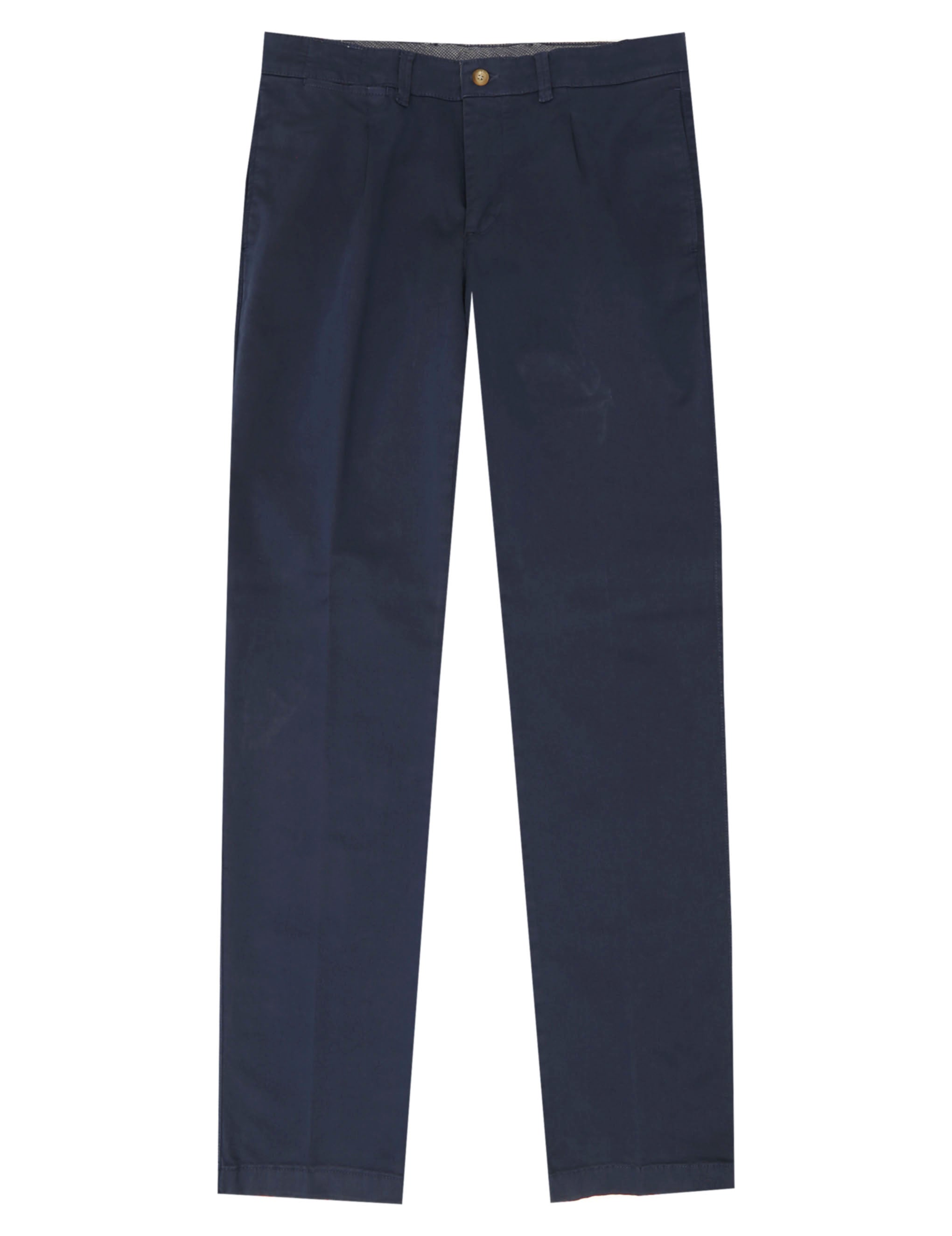 Pantalón gabardina elastan c/p Azul medio