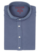 Camisa pique malla Azul oscuro