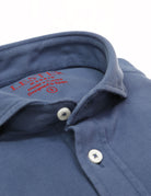 Camisa pique malla Azul oscuro