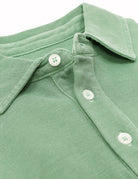 Polo pique lavado Verde claro