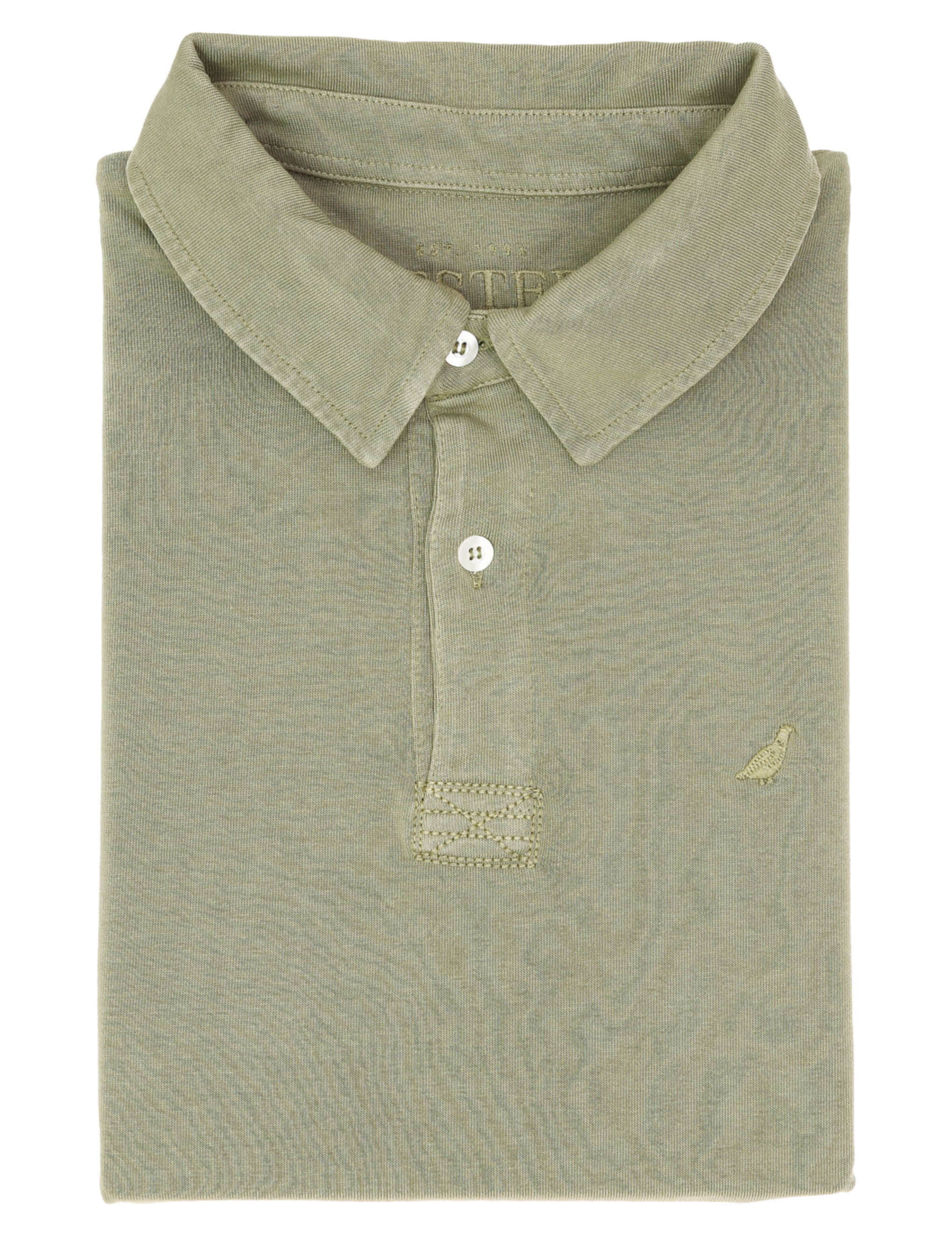 Polo jersey manga larga Gris