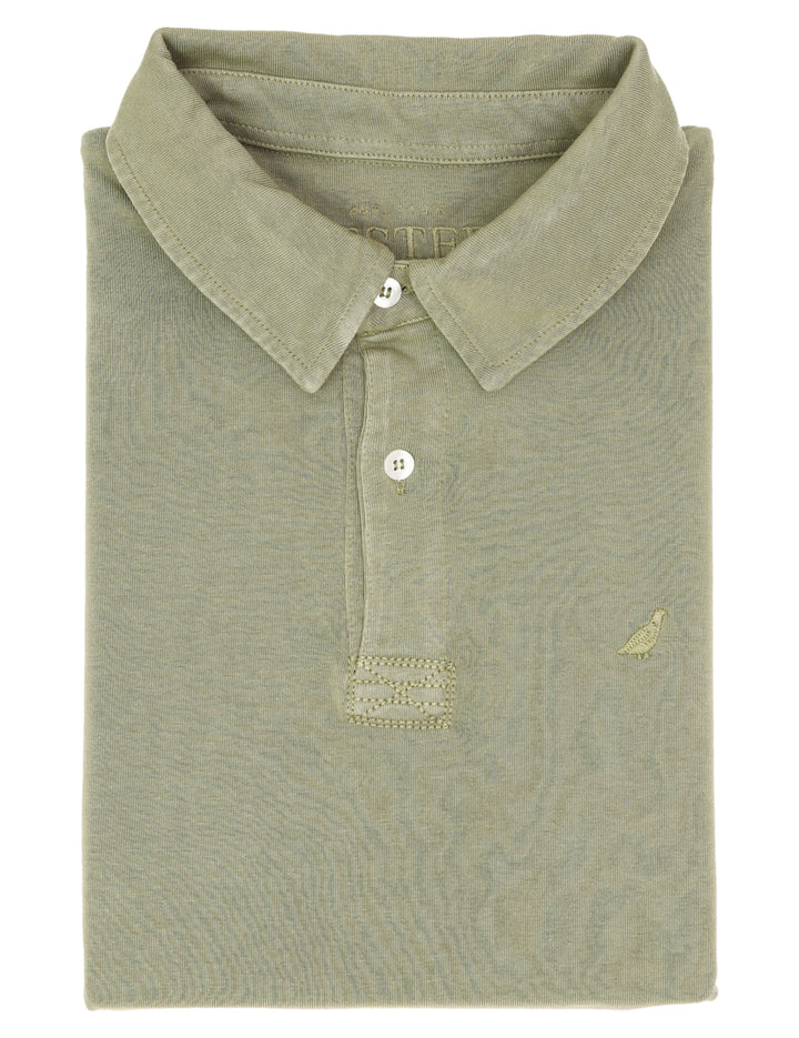 Polo jersey manga larga Gris
