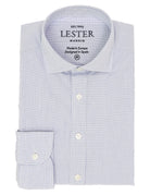 Camisa sport cuadro peq. Azul