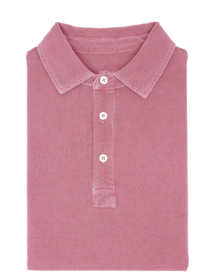 Polo pique lavado Rosa