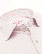 Camisa sport cuadro Azul/rosa
