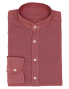 Camisa mao lino lisa lavada Fresa