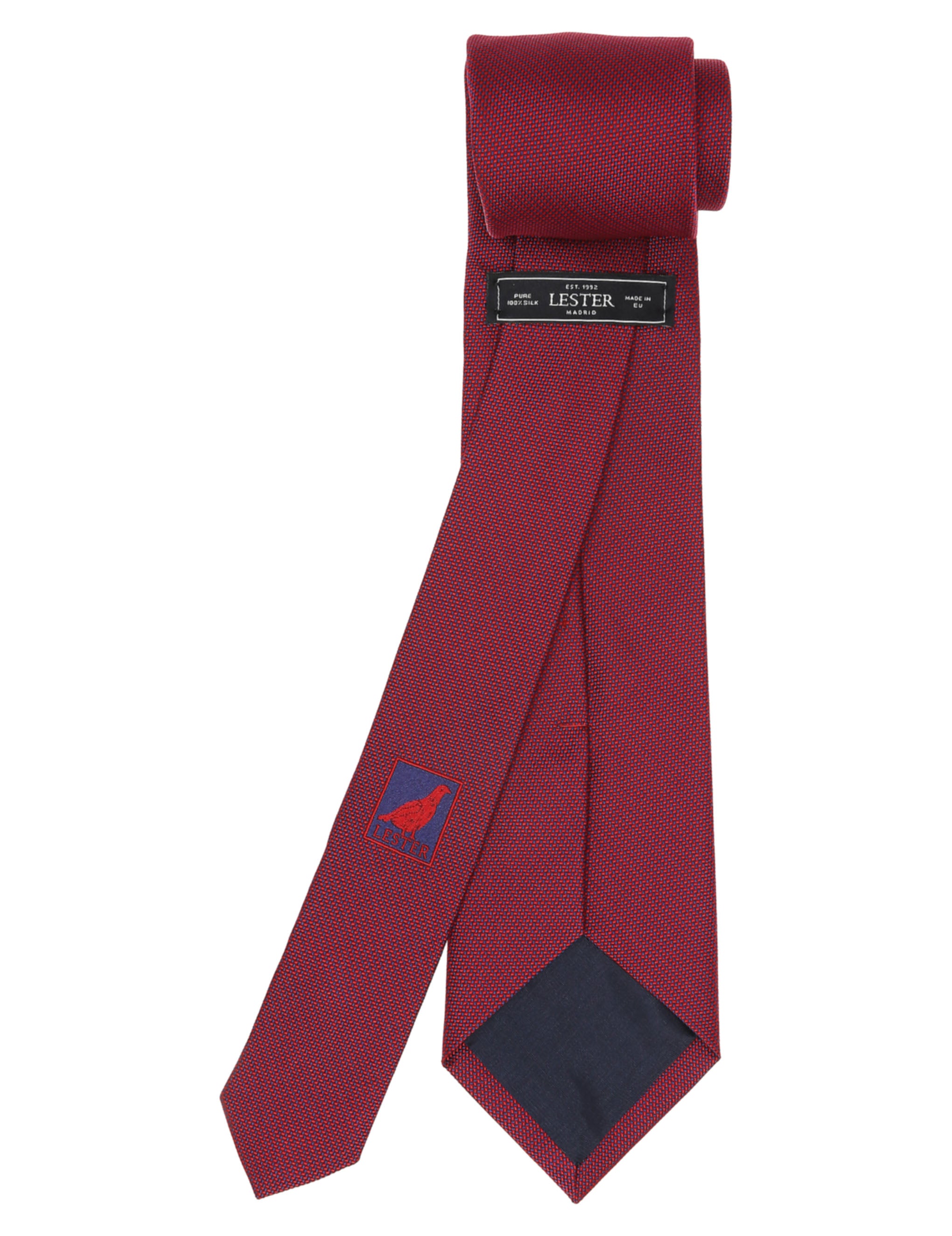 Corbata microunito Azul/rojo