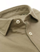Camisa oxford tintada Gris