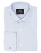 Camisa vestir raya media Azul