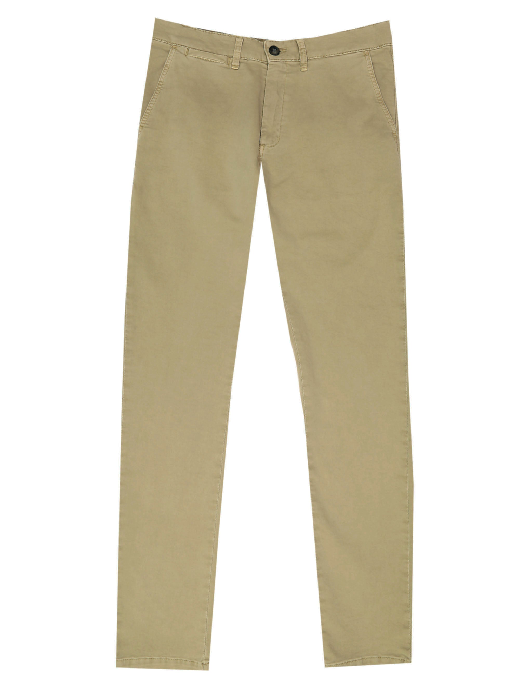 Pantalón  satén lavado Beige