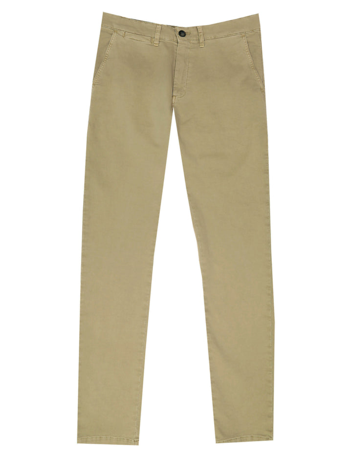 Pantalón  satén lavado Beige