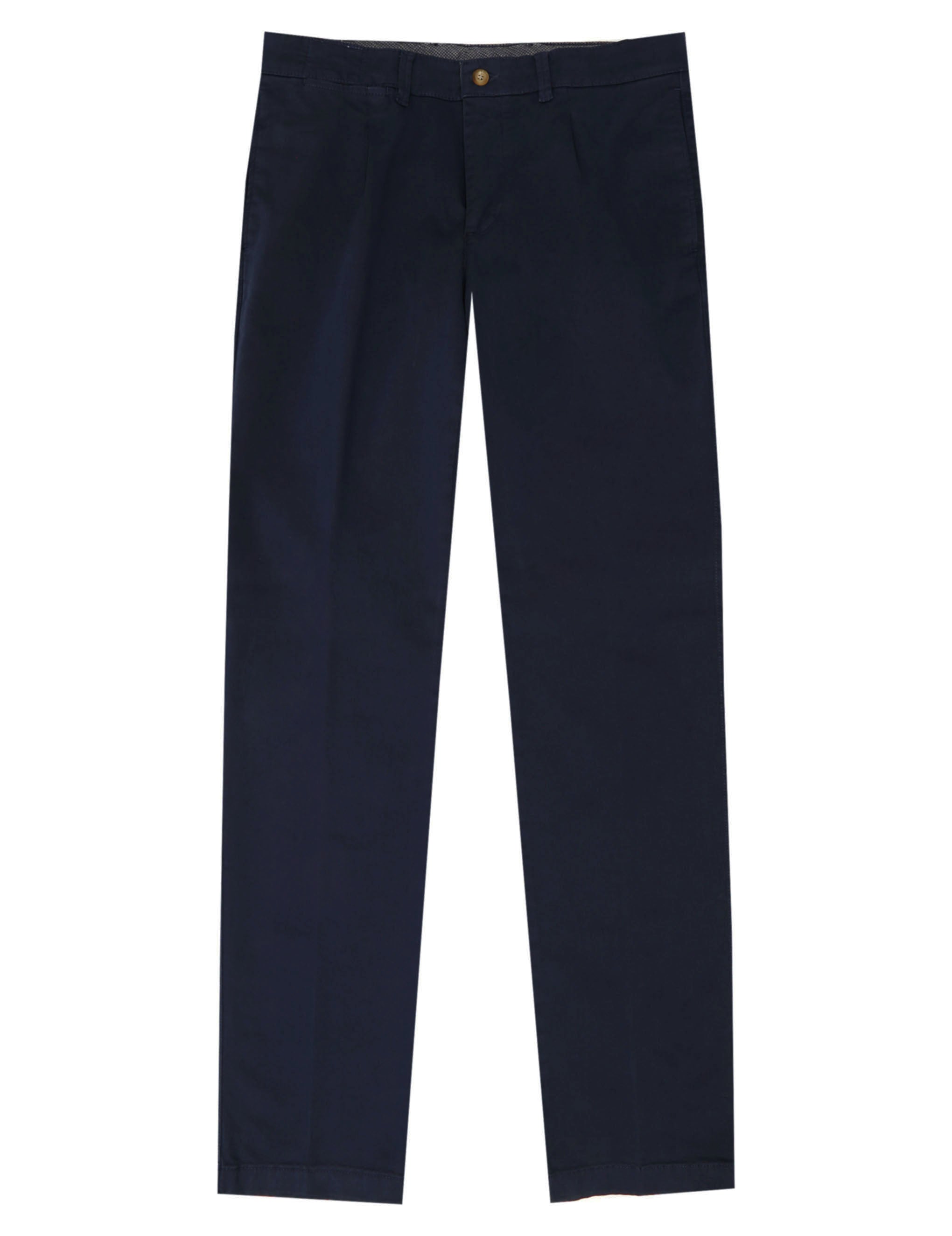 Pantalón gabardina elastan c/p Azul oscuro