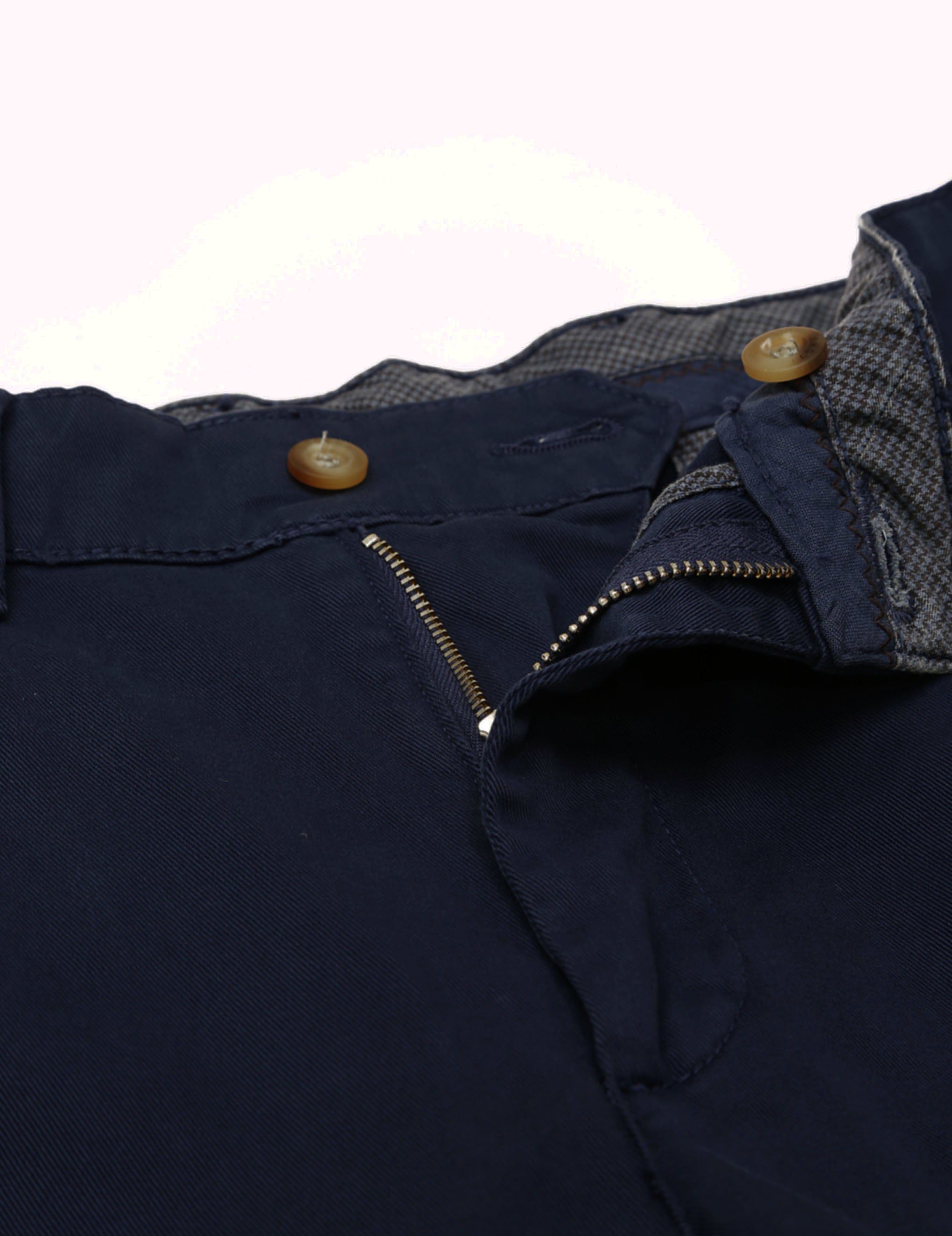 Pantalón gabardina elastan c/p Azul oscuro