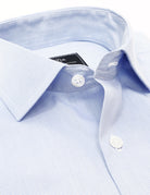 Camisa vestir raya vichy Azul
