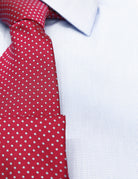 Camisa vestir raya vichy Azul