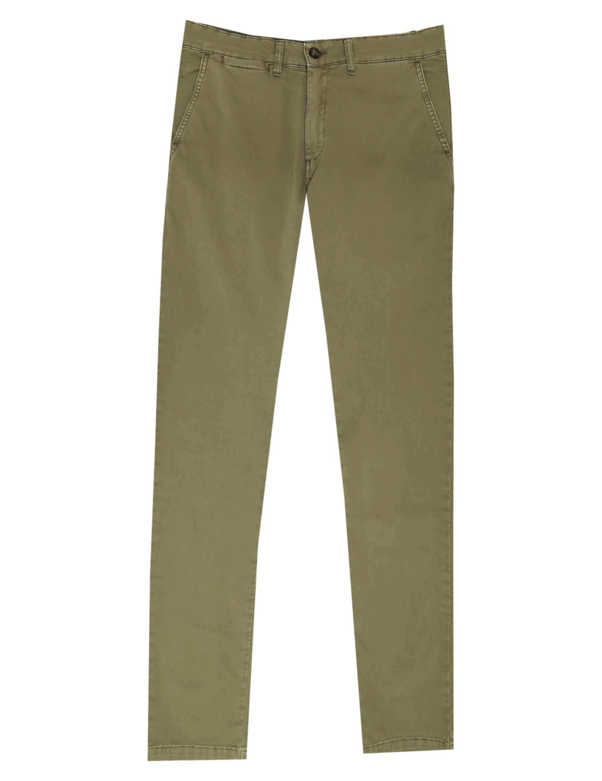 Pantalón  satén lavado Kaki