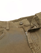 Pantalón 5 bolsillos satén Kaki