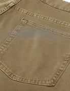 Pantalón 5 bolsillos satén Kaki