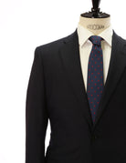 Traje hombre espiga Azul oscuro